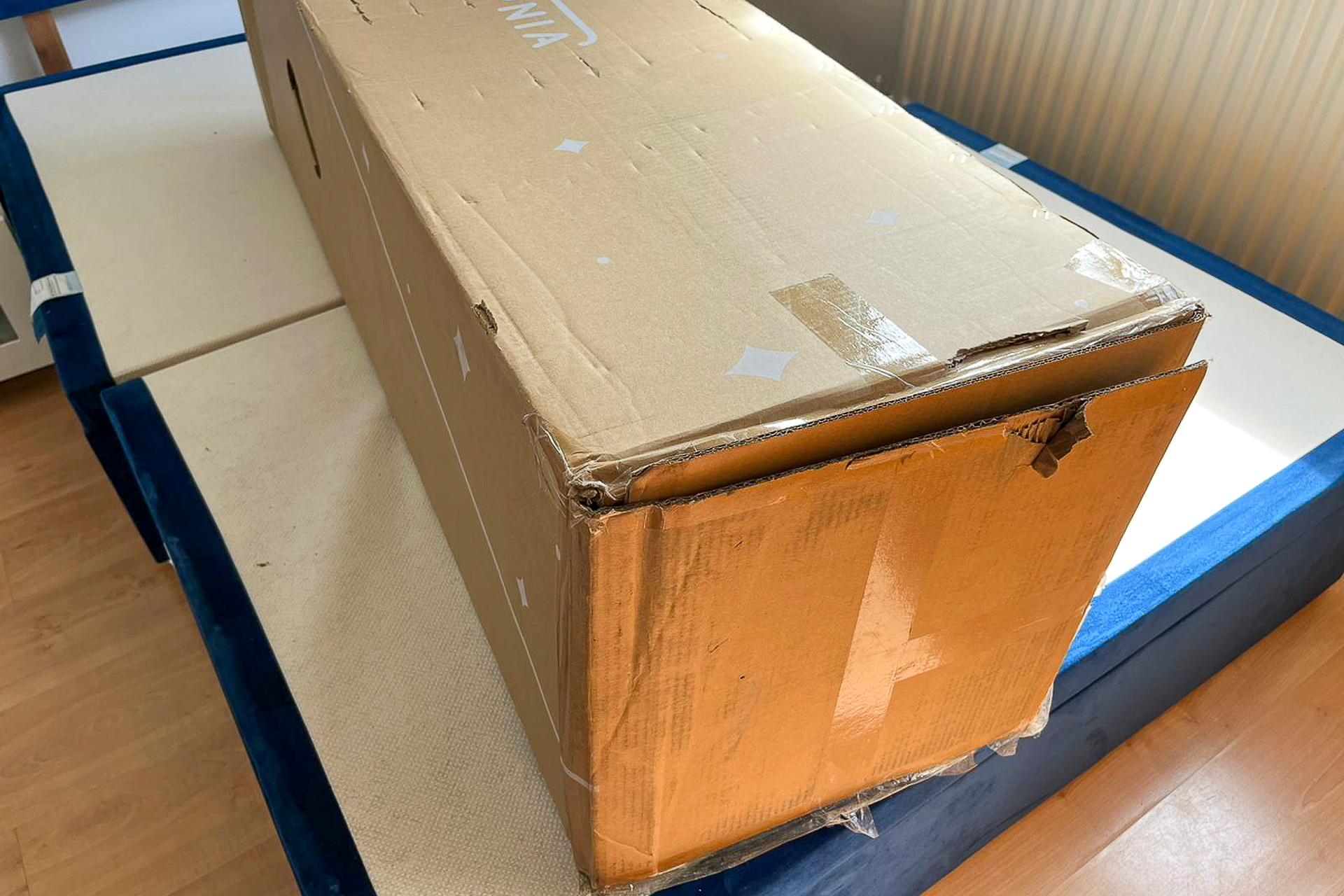 unboxing hypnia mattress